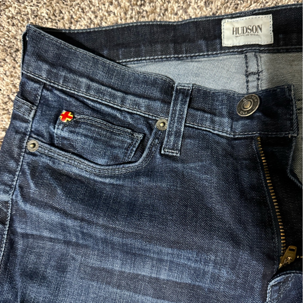 Hudson Jeans Dark Blue Skinny Jeans